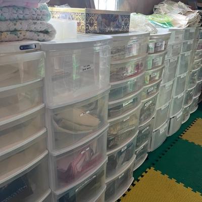 Full of fabric!