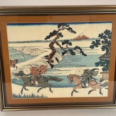 Woodblock Print - Sumida River