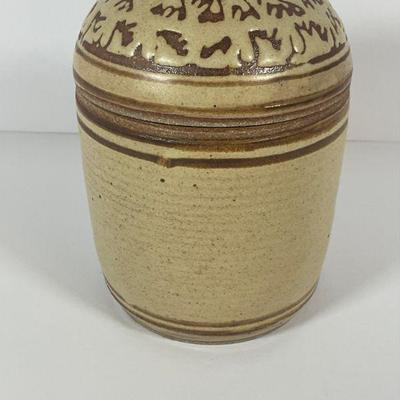 Studio POttery Lidded Jar