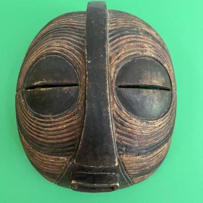 Luba Kifwebe moon mask, African tribal mask art. Moon masks would have primarily danced in celebrations honoring the appearance of the...