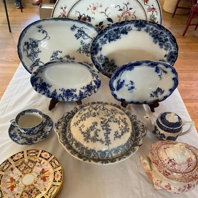 antique and vintage English china