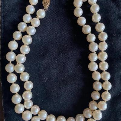 Real pearls
