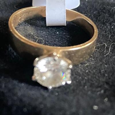 14k with CZ
