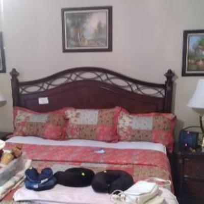 Bed spread set, king bed