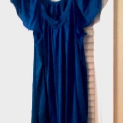 Blue night gown