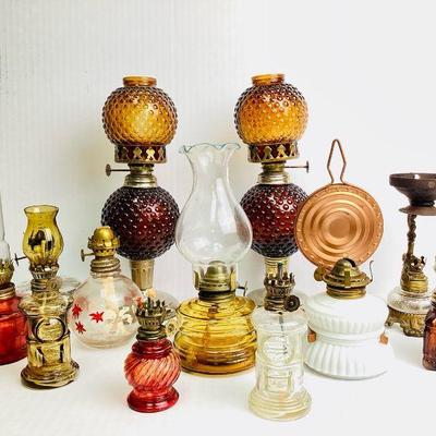 BIHY918 Vintage Antique Oil Lamps	Small & Mini-Sized Oil Lamps
