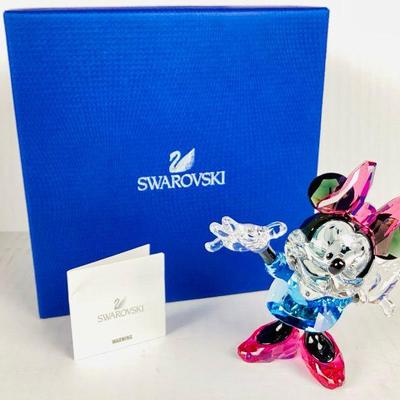SHBR937 Swarovski Crystal Disney Minnie Mouse Figurine	Made in Liechtenstein by Swarovski Crystal. Â # 1116765
