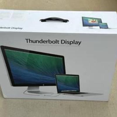 Apple Thunderbolt Display. There are 3 of these in the box.