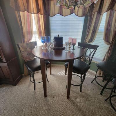Stools are SOLD, the table is available.