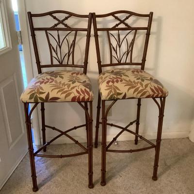 Pair of bar stools
