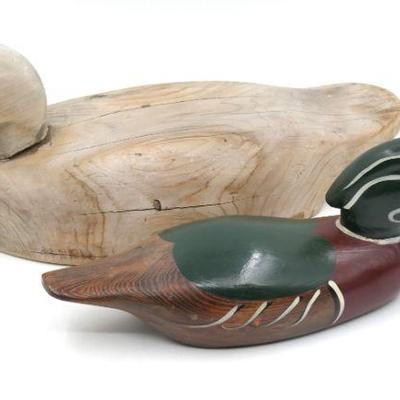 Wooden Duck Decoys