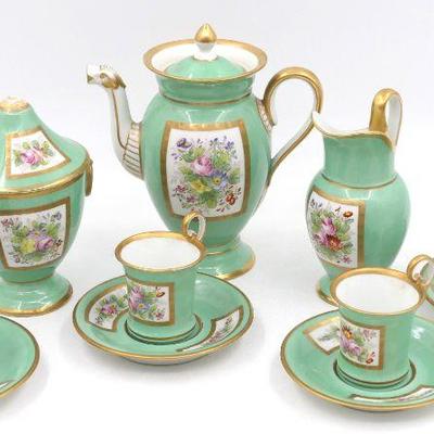 1700s French Vincennes Tea Set