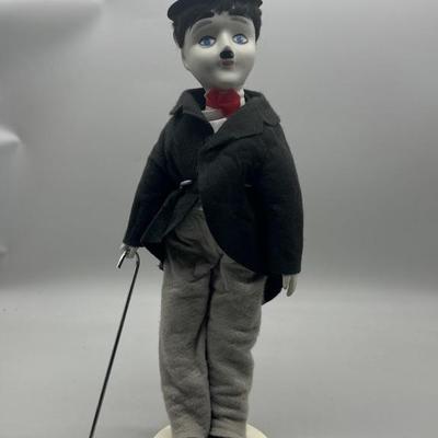 Antique Porcelain Charlie Chaplin Doll