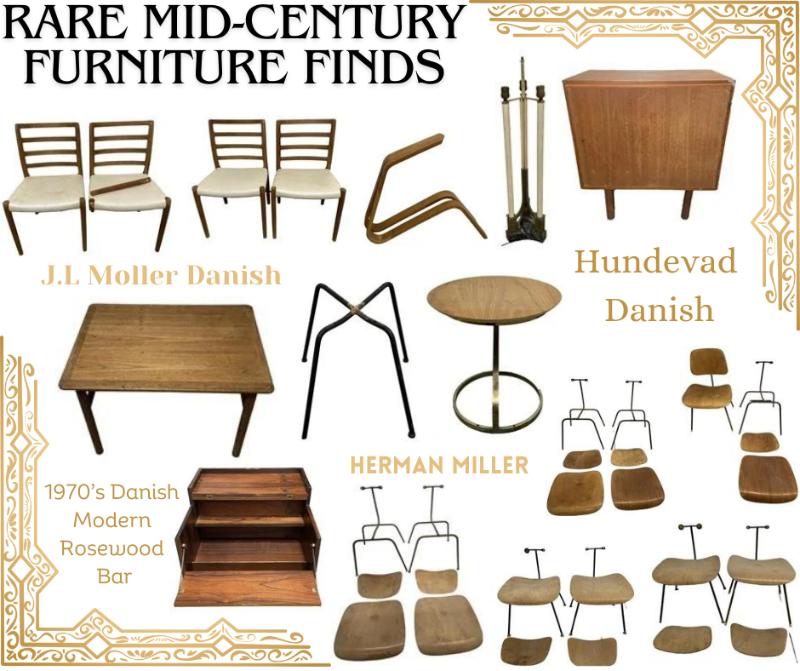 EXTRAORDINARY Rare Finds in Designer Furniture!