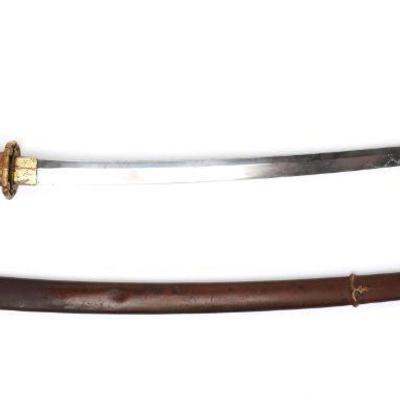 Japanese Officers Gunto Sword, WWII