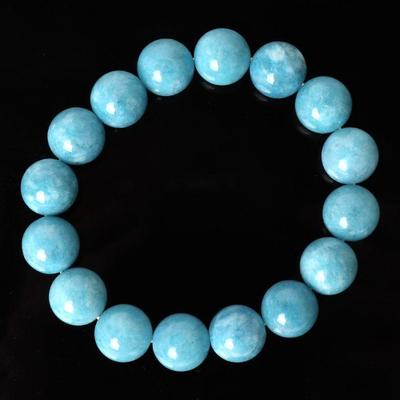 Attractive Aquamarine Beaded Bracelet