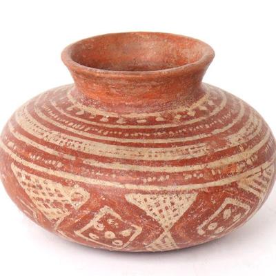 Ixcuintla Pre-Columbian Painted Bowl, 1100-1350 CE