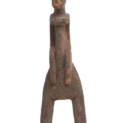 Dogon Female Figural Slingshot, Early 20th c.