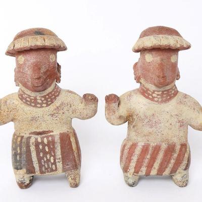 Pair of Nayarit Female Dancers, 100 BC - 250 AD