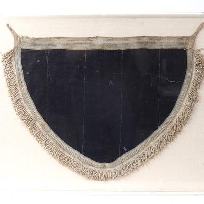 African Man's Cache Sexe Indigo Apron, Mid 1900s