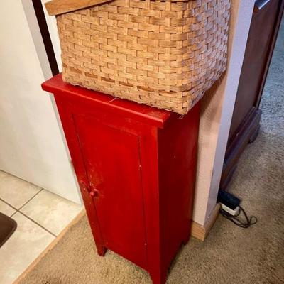 Red cabinet
