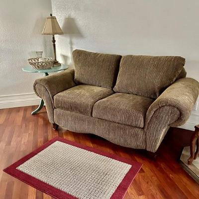 2 seater couch in guest room 