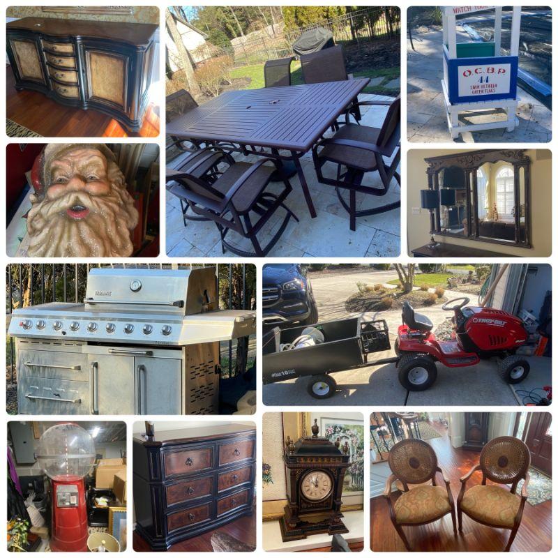 Ben Hersh Voorhees Downsize Sale Designer Furniture, Fishing Accessories, Garage
