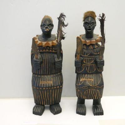 African Warrior Figures