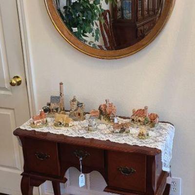 3-Drawer Hall Table and David Winter Cottages