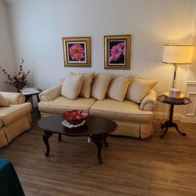 Formal Living Room - Couch, Love seat, Coffee Table