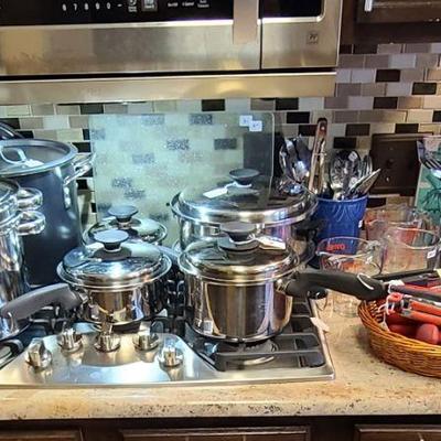 Kitchen Pots and Pans; Utensils