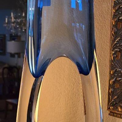 Adam Jablonski Crystal Abstract Art (Poland) - Vintage & Signed