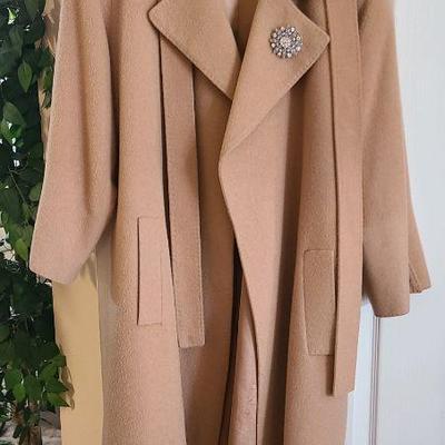 Neiman Marcus 100% Camel Hair Coat