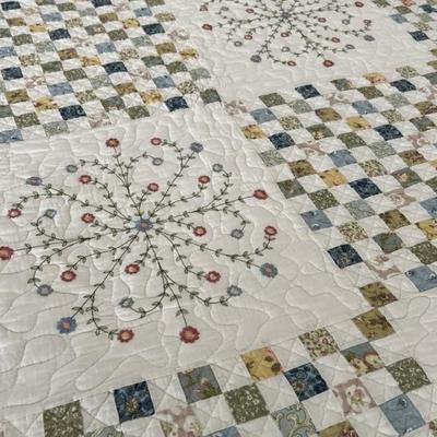 Great looking quilt for k-size bed