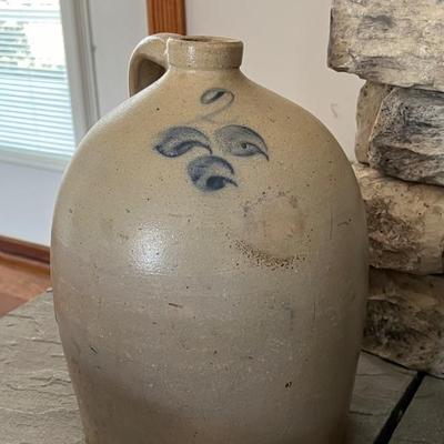 Cobalt decorated jug
