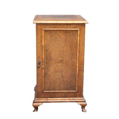 8. Antique Walnut Cabinet by Redmond of Essex 27.5H x 15W x 14D