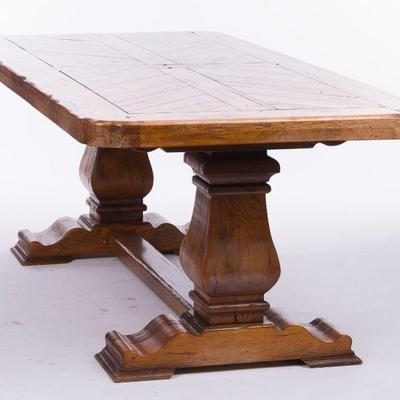43. French Chateau Door Farm Table  30 H x 86 W x 39 D