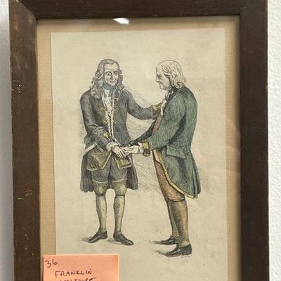 VOLTAIRE-FRANKLIN LITHO