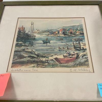 EDGAR ALBERT WHITNEY (1891-1987) SIGNED