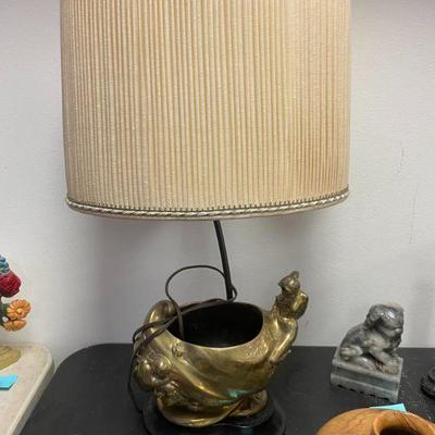 BRASS LAMP