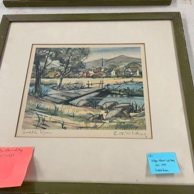 EDGAR ALBERT WHITNEY (1891-1987) SIGNED