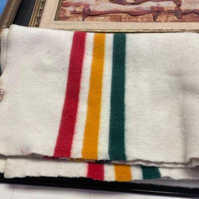 MOSSFIELD HUDSON BAY WOOL BLANKET