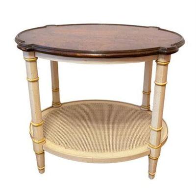 Lot 288   
Two-Tier French Style Side Table