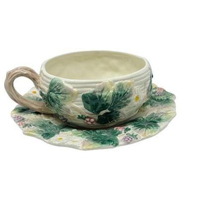 Lot 138  
Fitz & Floyd Wildberry Soup Cup and Saucer 1990