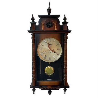 Lot 035   
Vintage Linden 31 Day pendulum Wall Clock