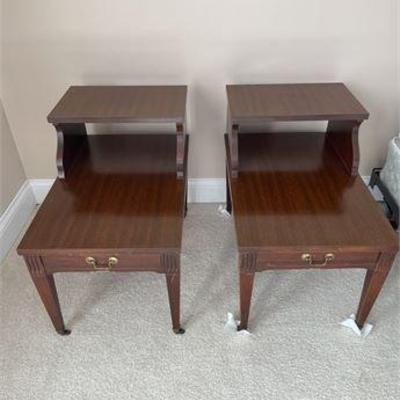 Lot 006   
Mid Century Side Tables