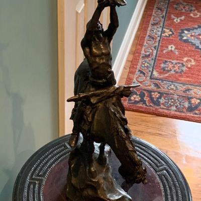 Buck McCain "The Invocation" Brass Statue