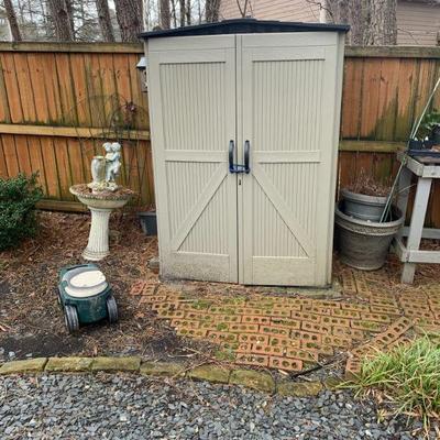 Outdoor Tool Storage Shed