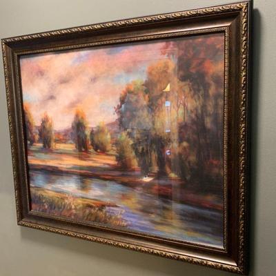 Great Selection of Framed Art Throughout the House