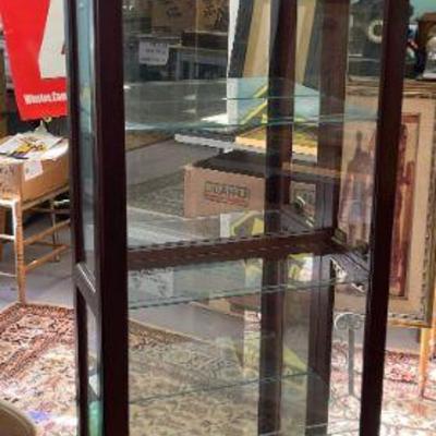 5 Shelf Display Cabinet with Light